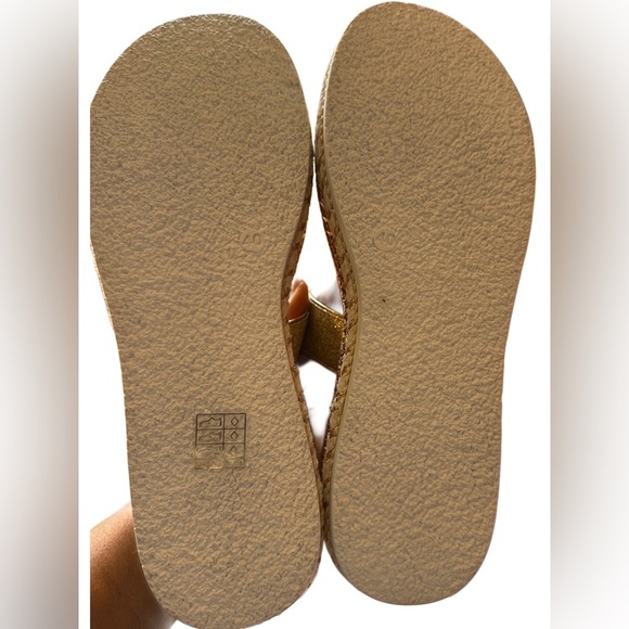 NEW Women Platform Sandals Espadrille Slip on Open Toe Boho Wedge Sandal Size 10 - Picture 10 of 13